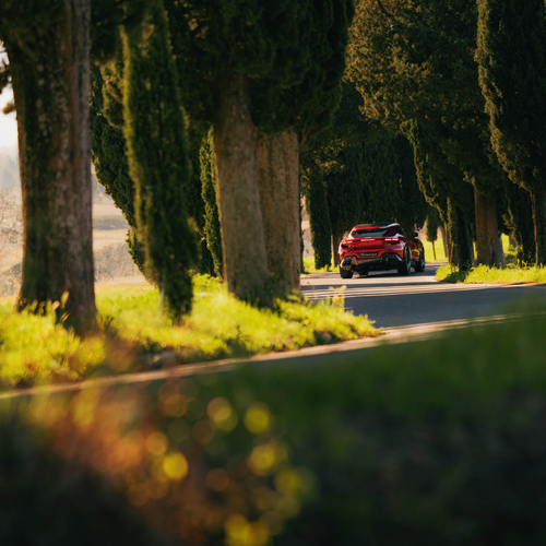 2027 Ferrari Purosangue Handling Speciale Rear View