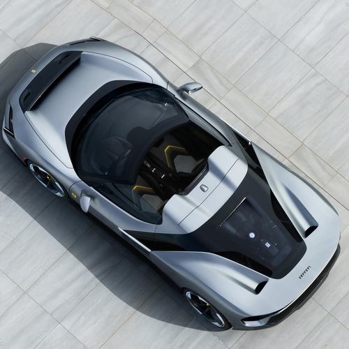 2026 Ferrari HC25 Top View