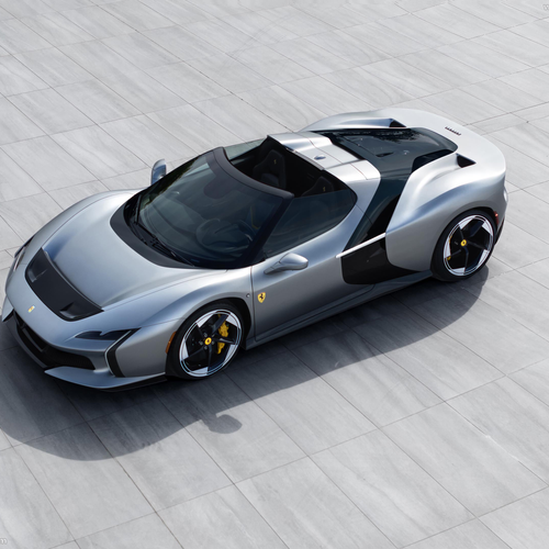 2026 Ferrari HC25 Top View
