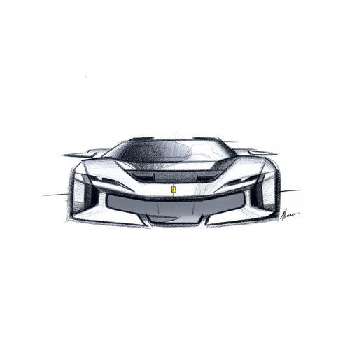 2026 Ferrari HC25 Sketches
