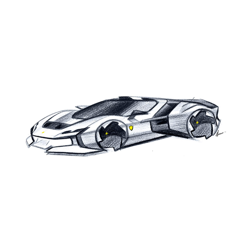 2026 Ferrari HC25 Sketches