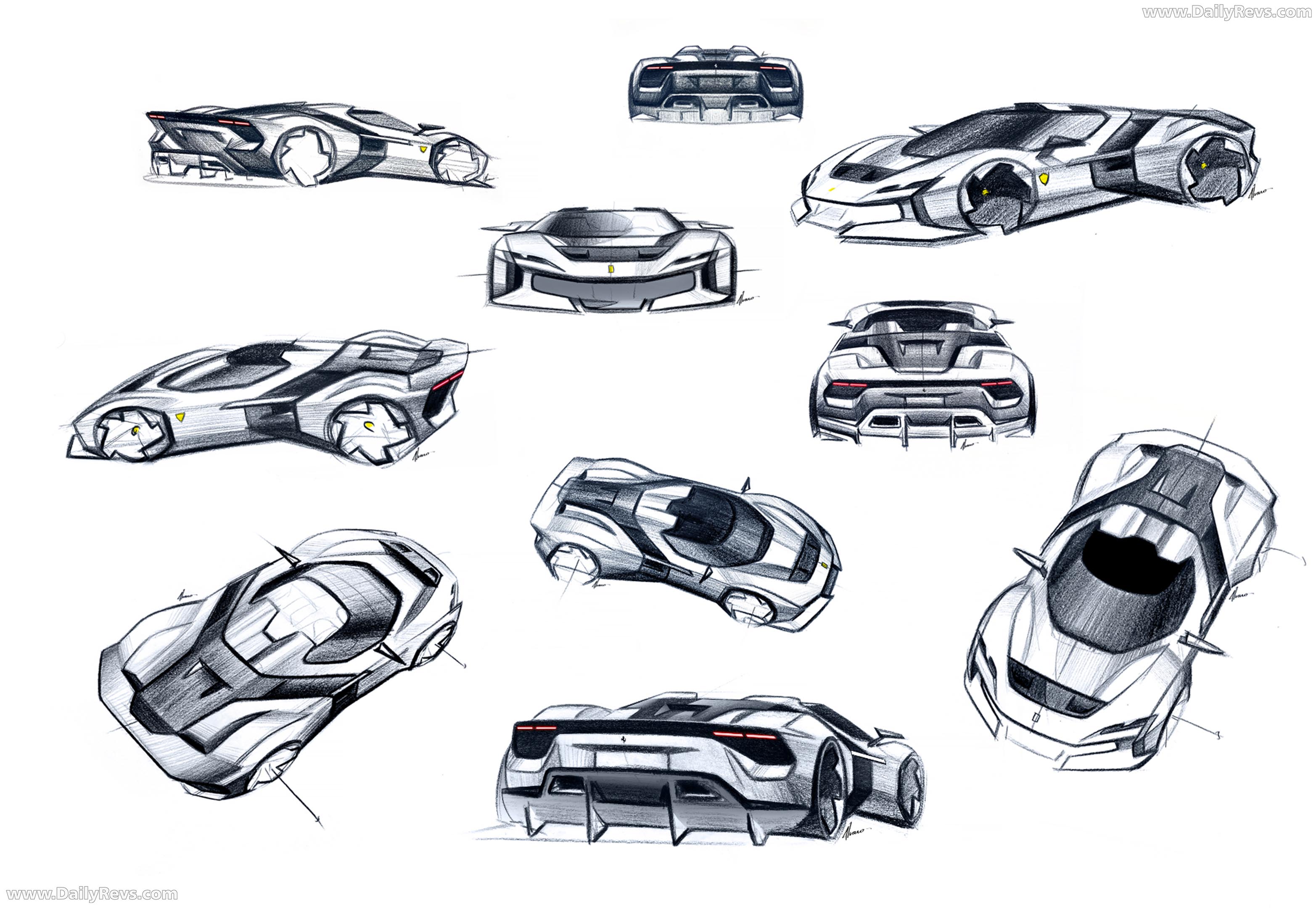 2026 Ferrari HC25 Sketches