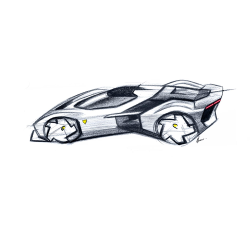 2026 Ferrari HC25 Sketches
