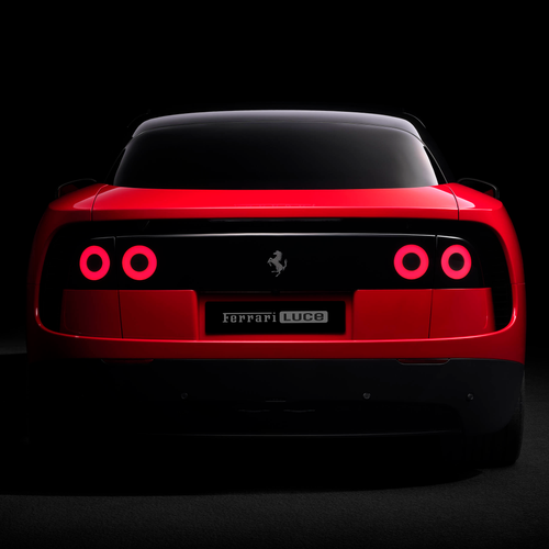 2027 Ferrari Luce Rear View