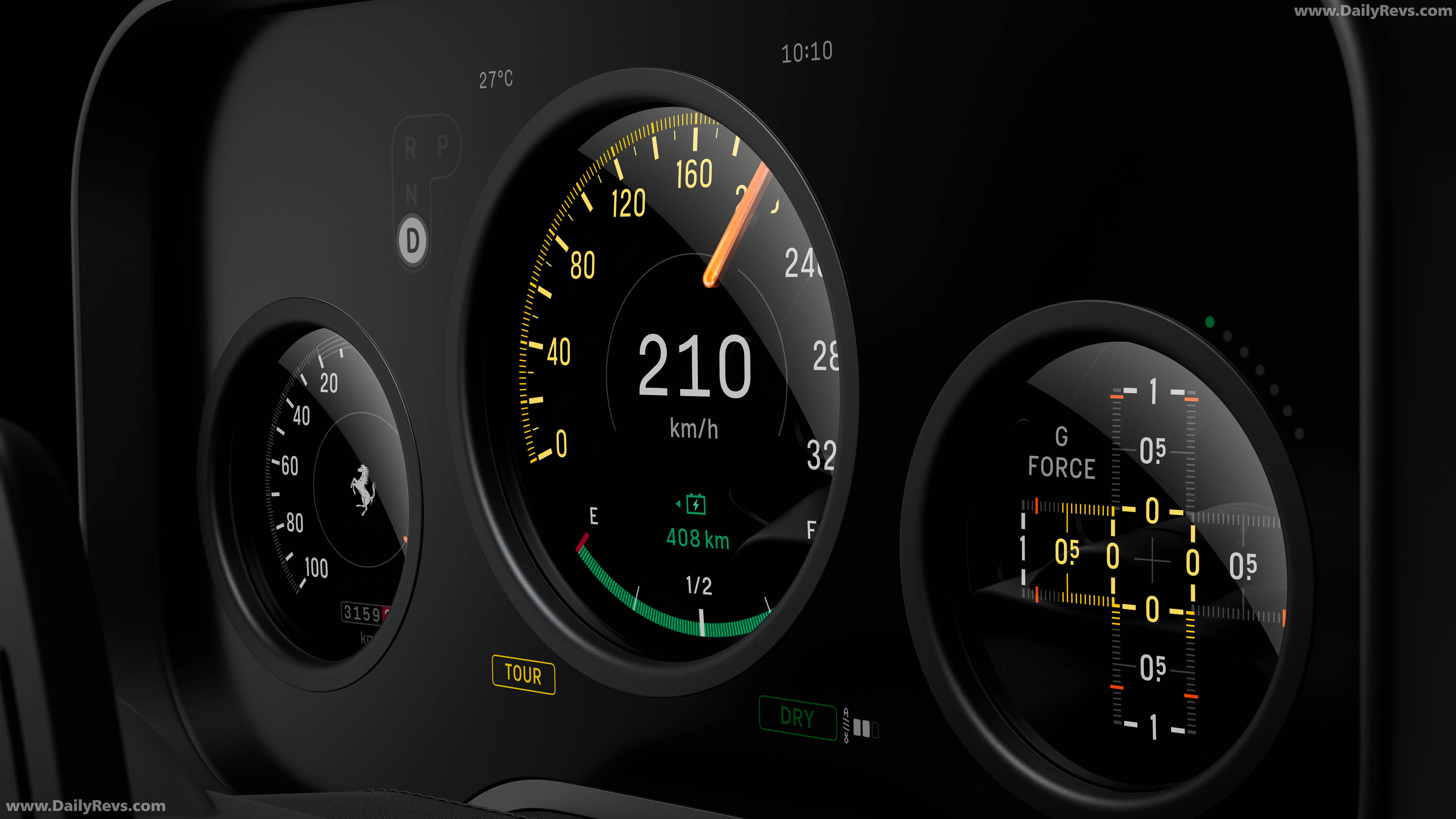 2027 Ferrari Luce Interior