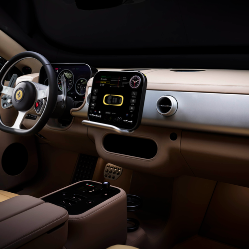 2027 Ferrari Luce Giallo Luce Interior