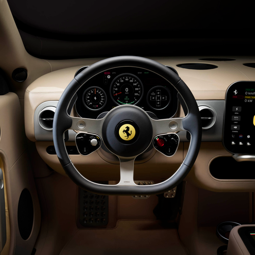 2027 Ferrari Luce Giallo Luce Interior