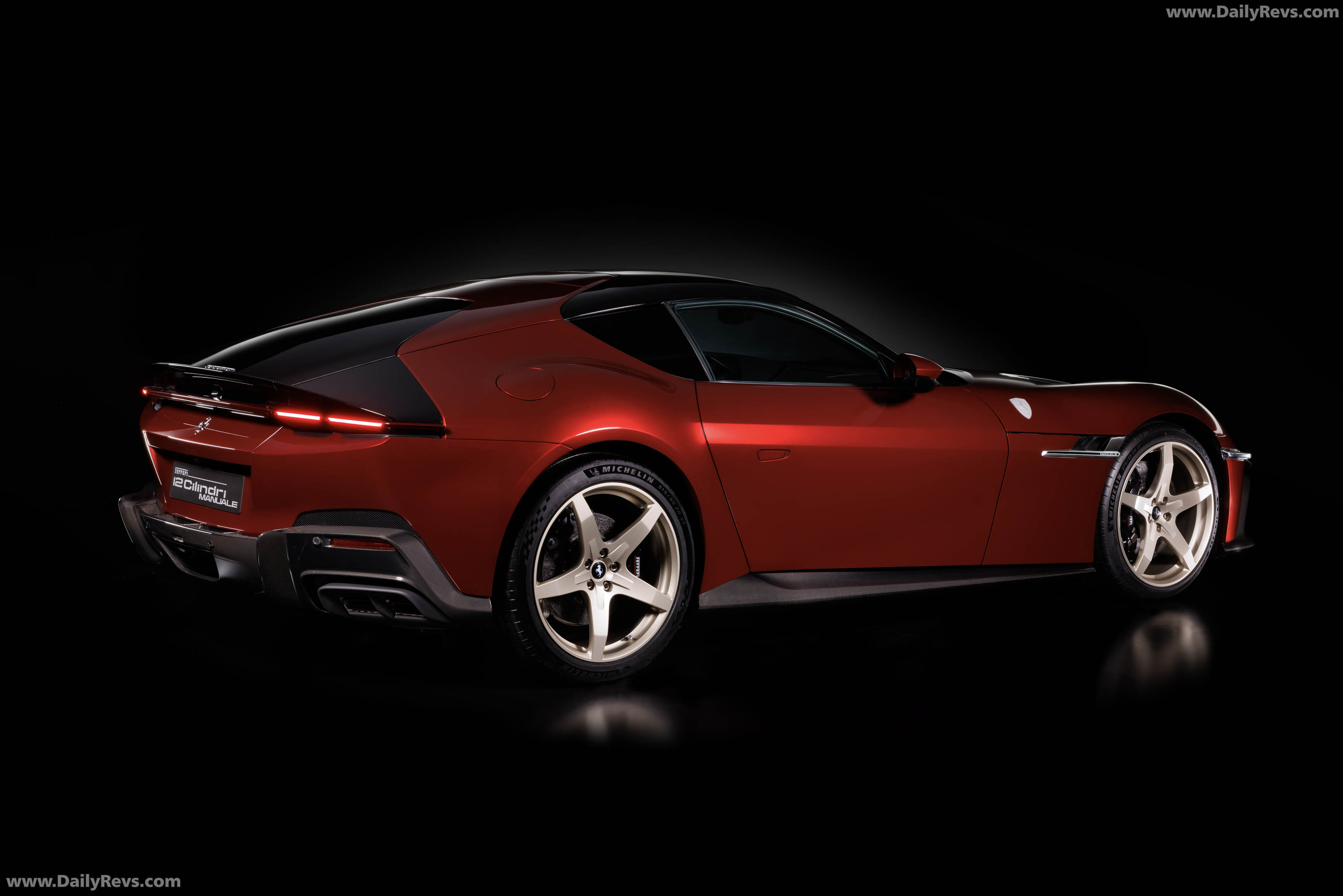 2027 Ferrari 12Cilindri Manuale Rear View