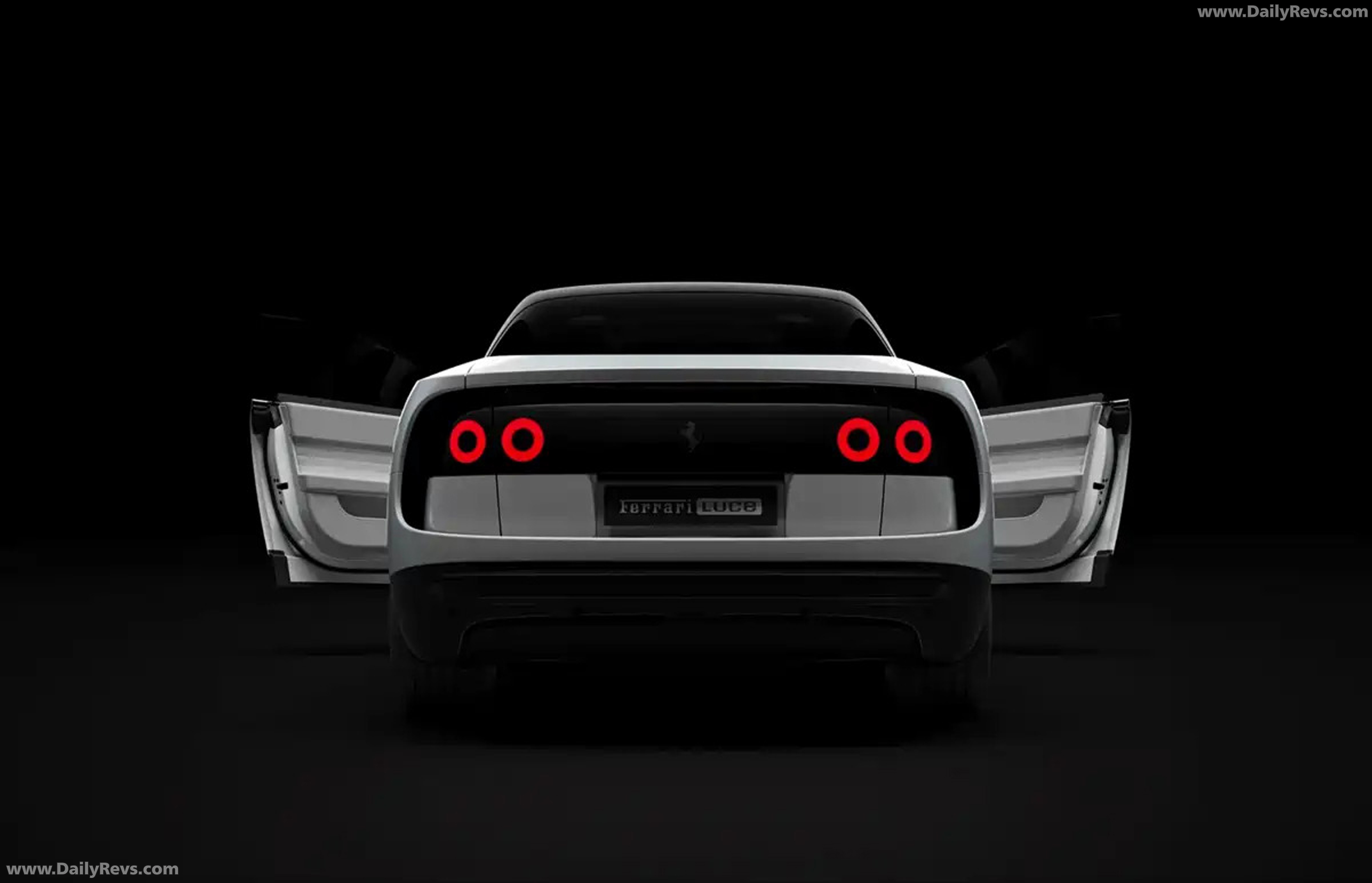2027 Ferrari Luce Collector's Edition Rear View