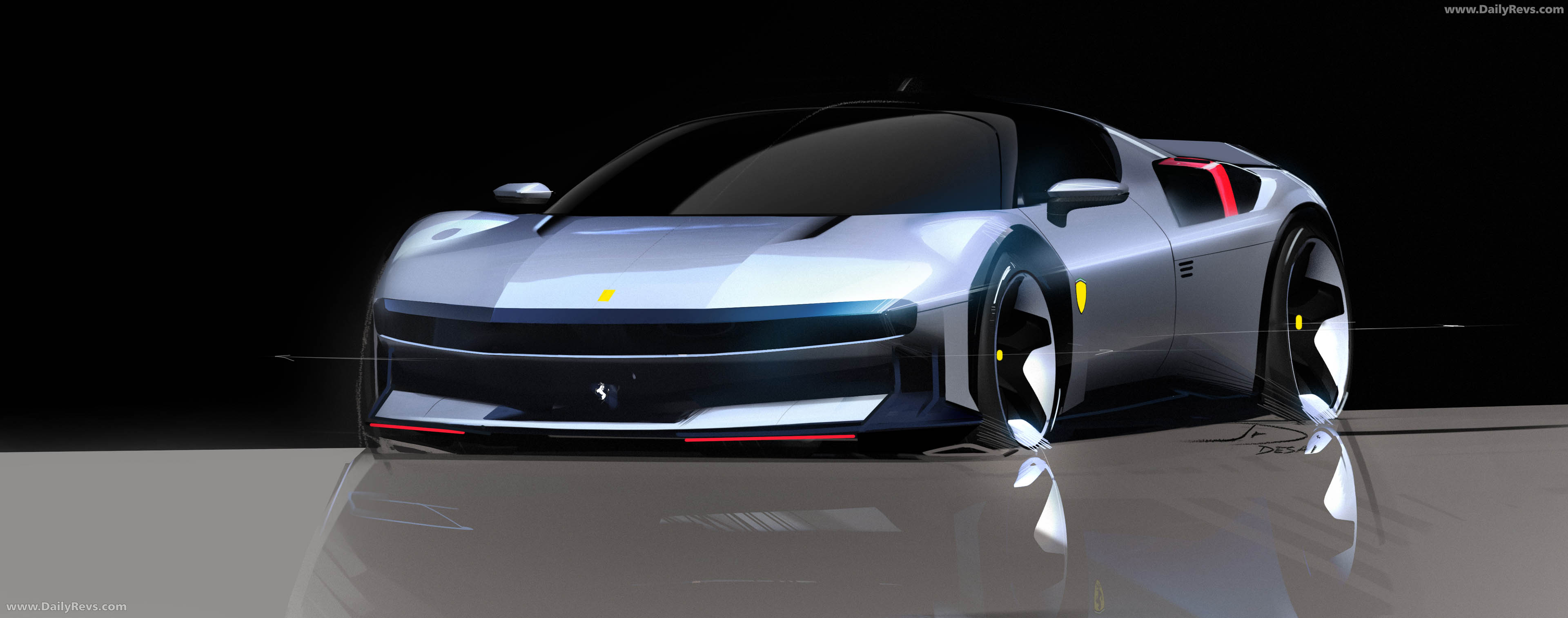 2027 Ferrari CZ26 Sketches