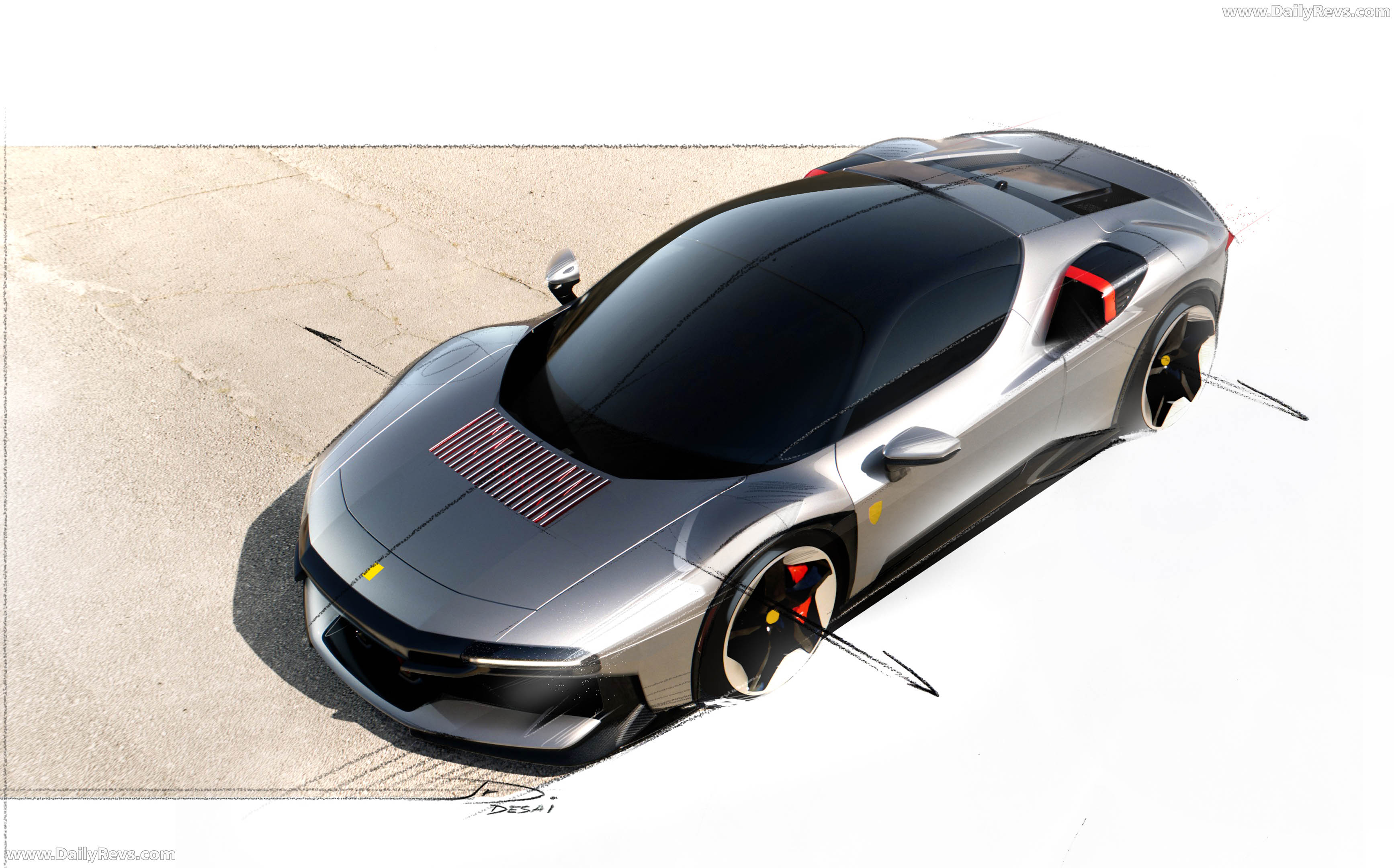 2027 Ferrari CZ26 Sketches