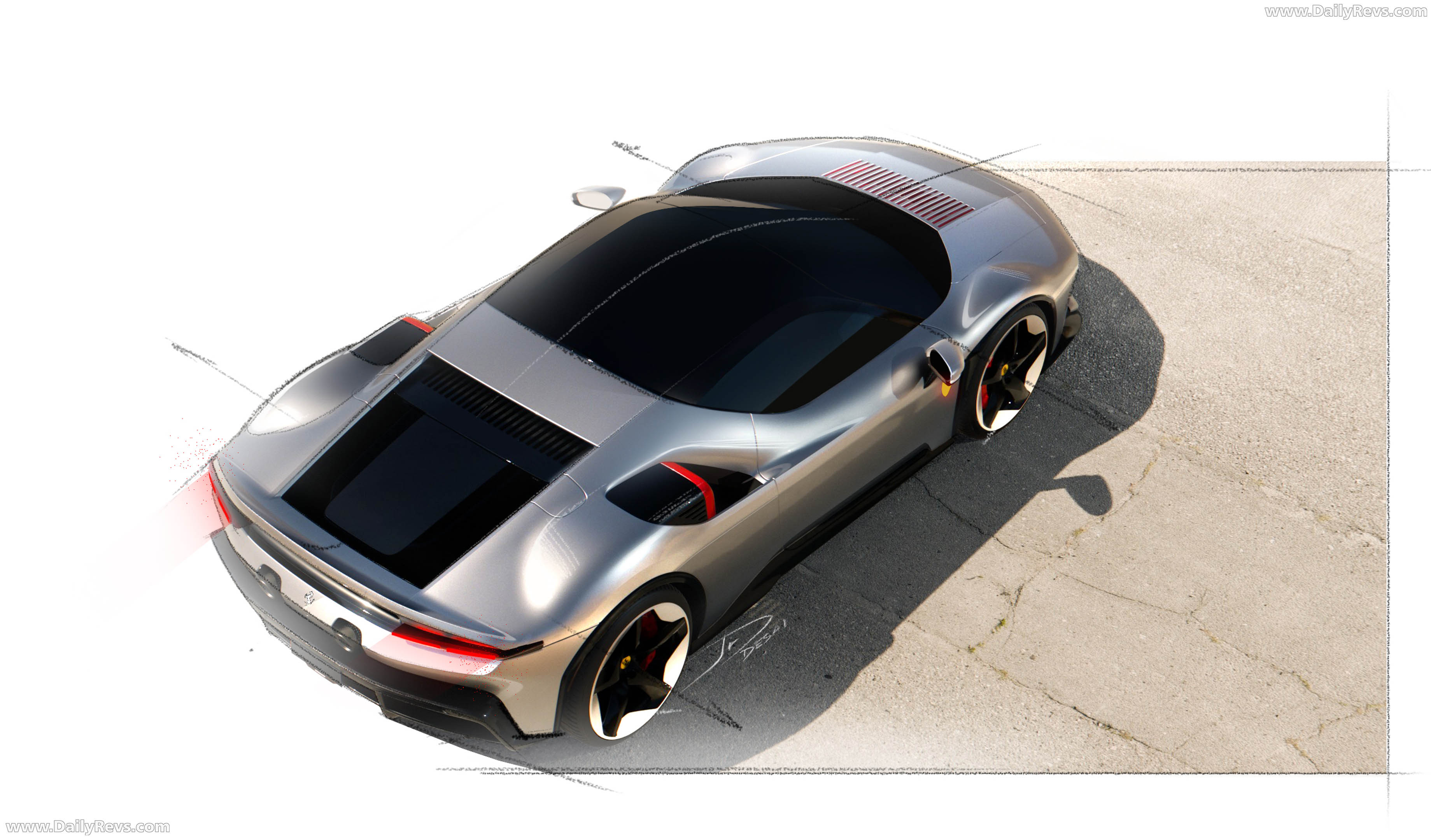 2027 Ferrari CZ26 Sketches