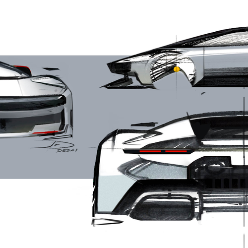 2027 Ferrari CZ26 Sketches
