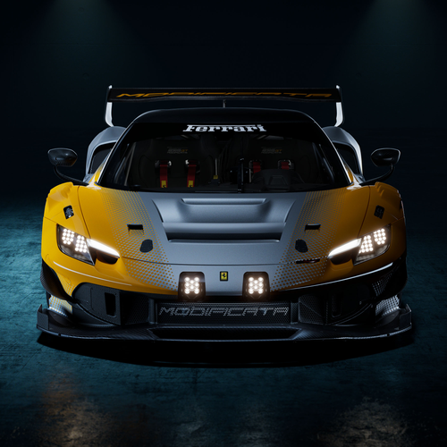 2027 Ferrari 296 GT Modificata Front View