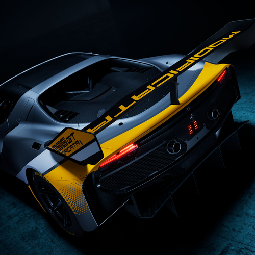 2027 Ferrari 296 GT Modificata Rear View