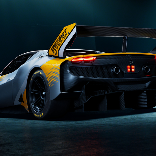 2027 Ferrari 296 GT Modificata Rear View