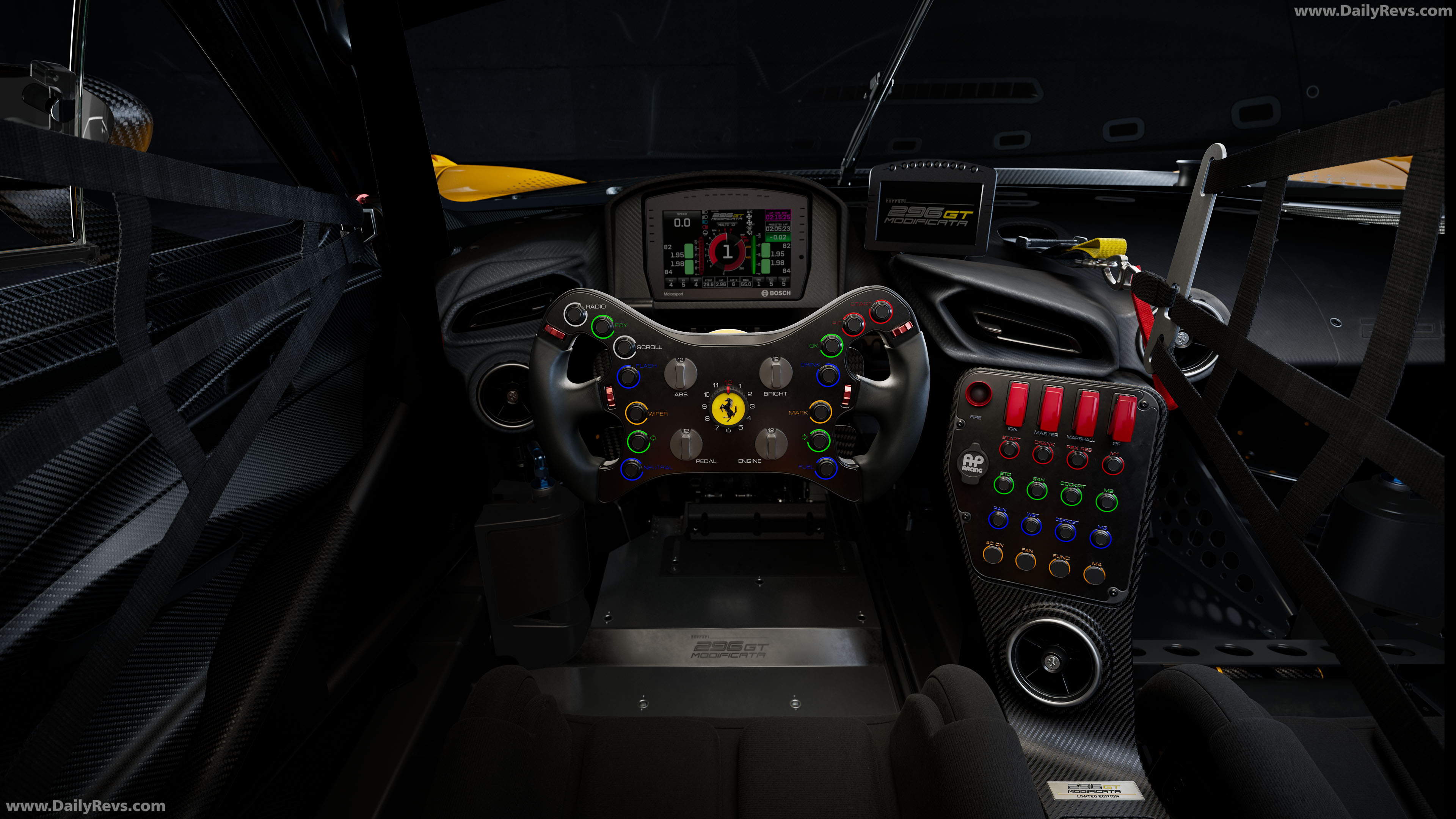 2027 Ferrari 296 GT Modificata Interior