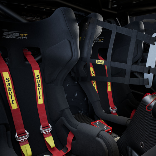 2027 Ferrari 296 GT Modificata Interior