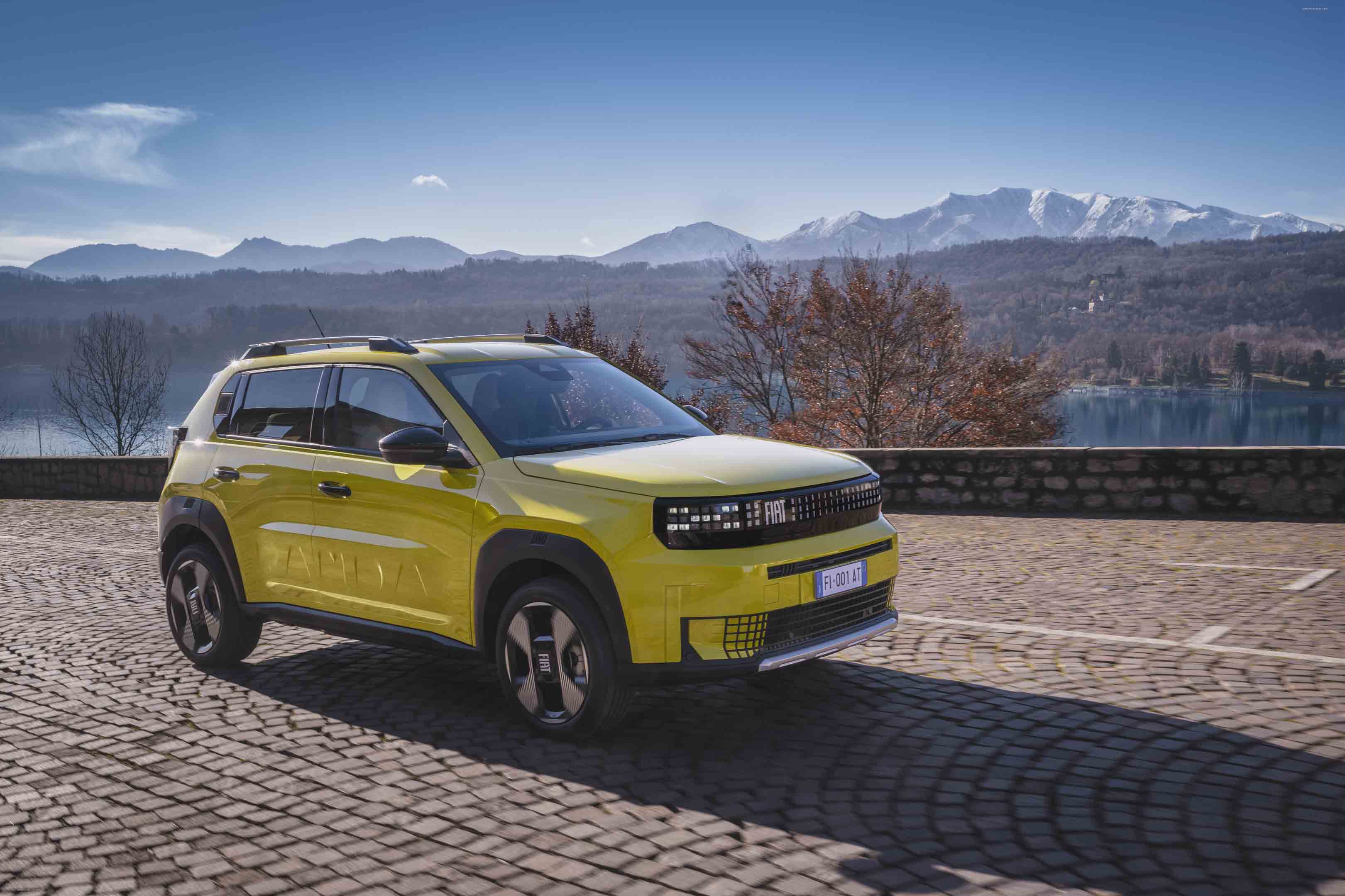 2025 Fiat Grande Panda La Prima Limone Yellow Retro Inspired Design 2025 Fiat Grande Panda La Prima Limone Yellow Retro Inspired Design