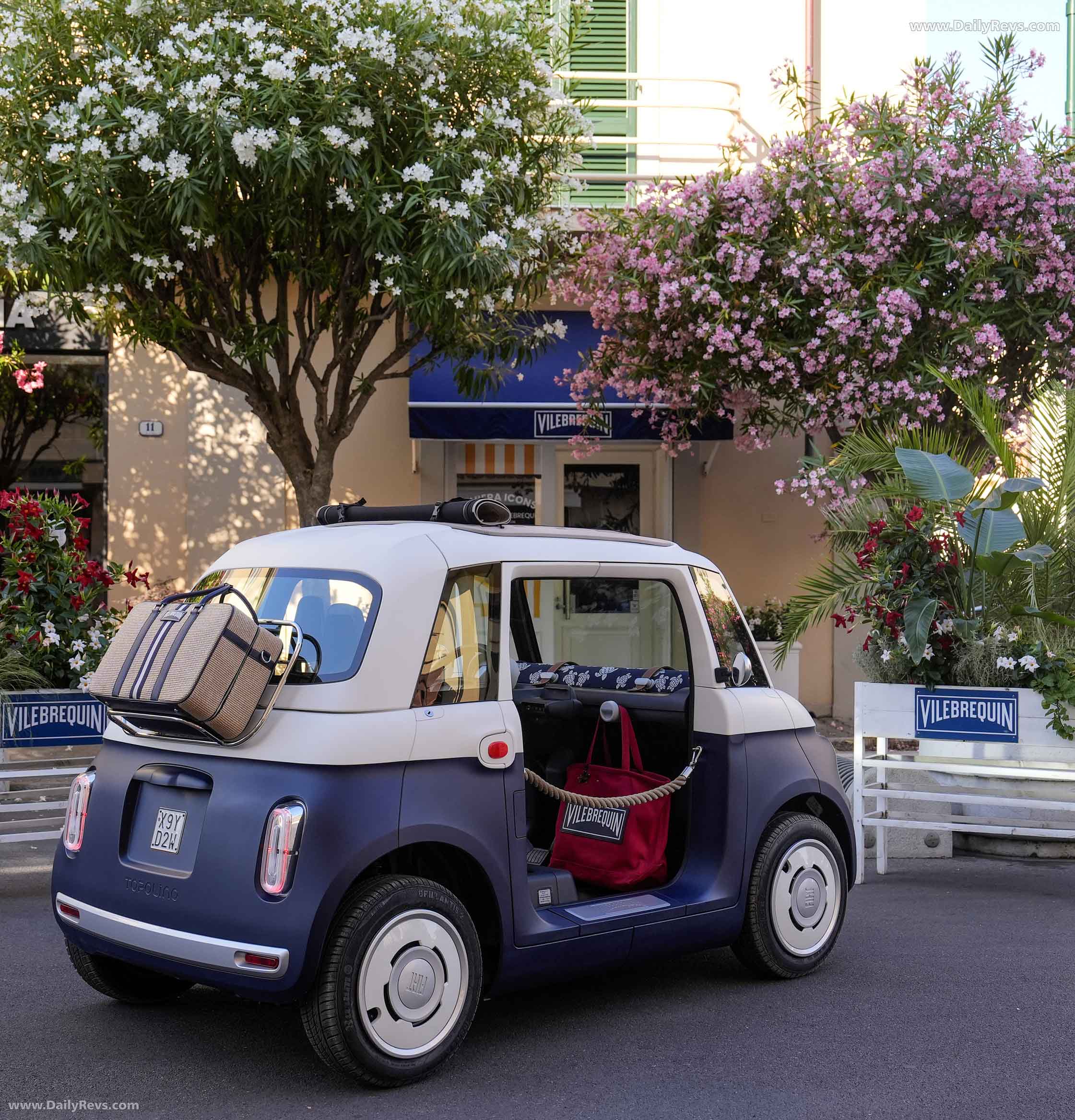 2026 Fiat Topolino Vilebrequin Collectors Edition Rear View