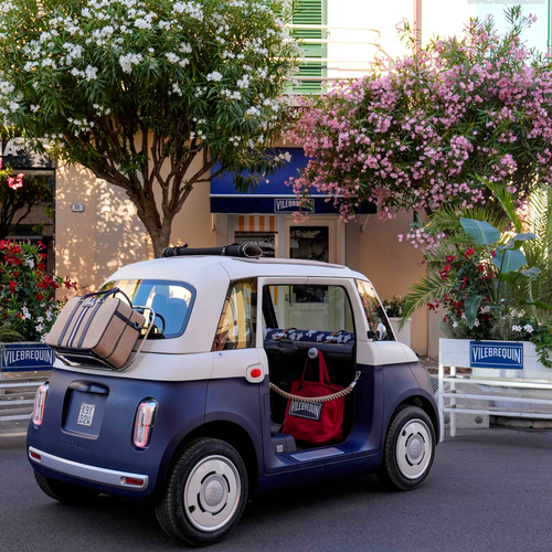 2026 Fiat Topolino Vilebrequin Collectors Edition Rear View