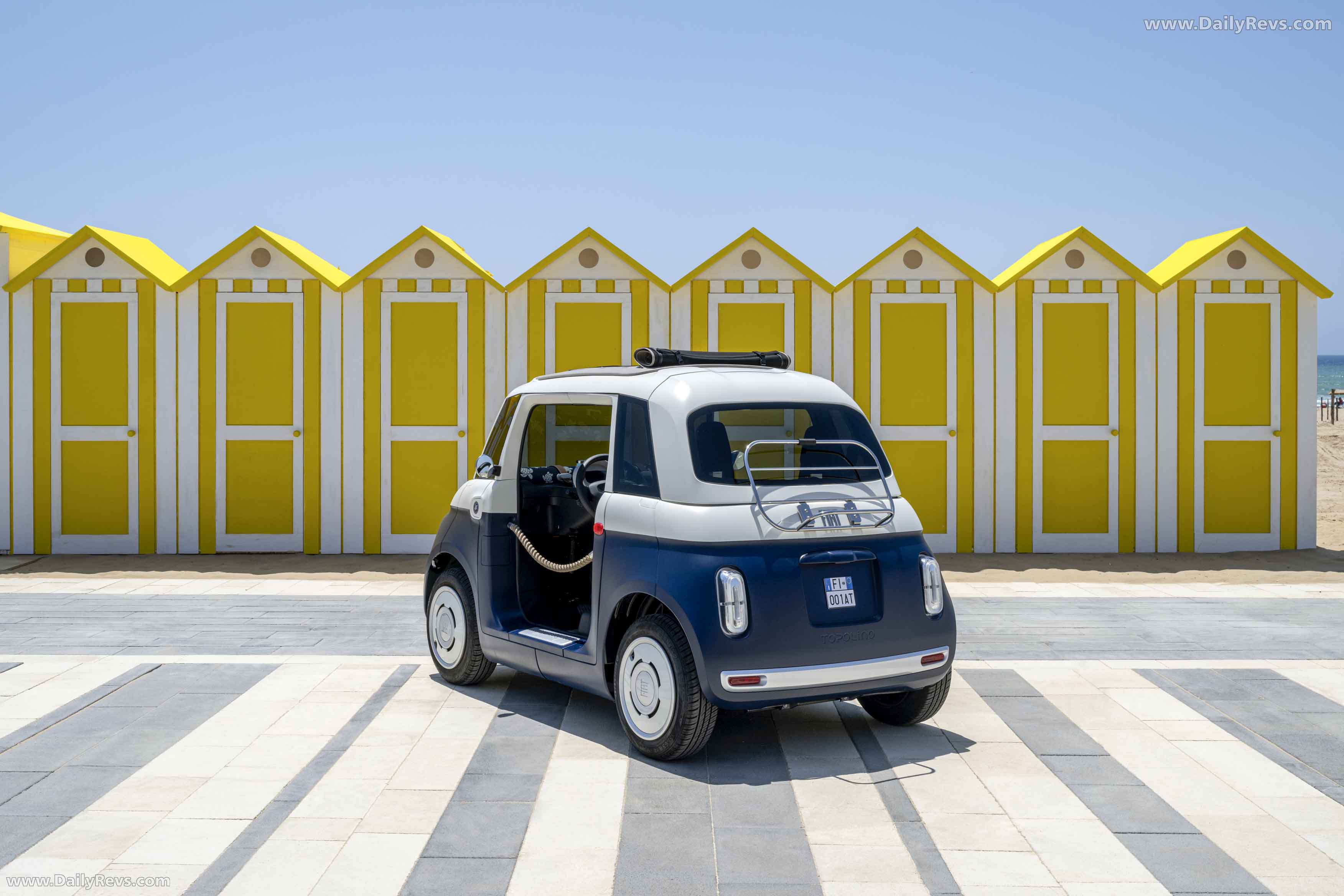 2026 Fiat Topolino Vilebrequin Collectors Edition Rear View