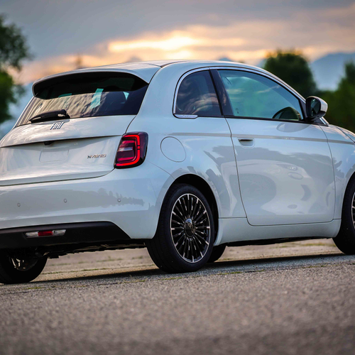 2026 Fiat 500 Hybrid Rear View