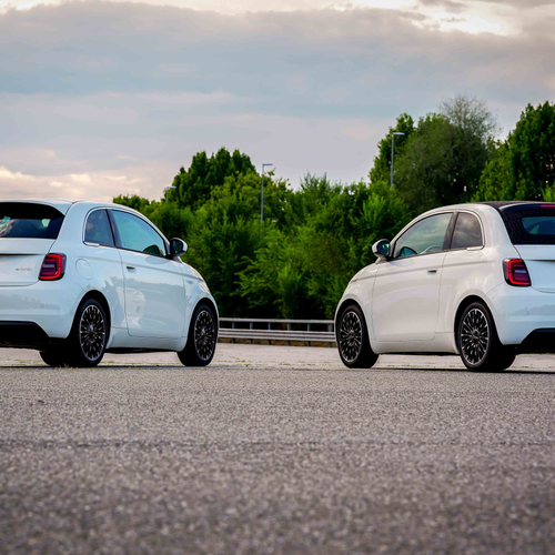 2026 Fiat 500 Hybrid Rear View