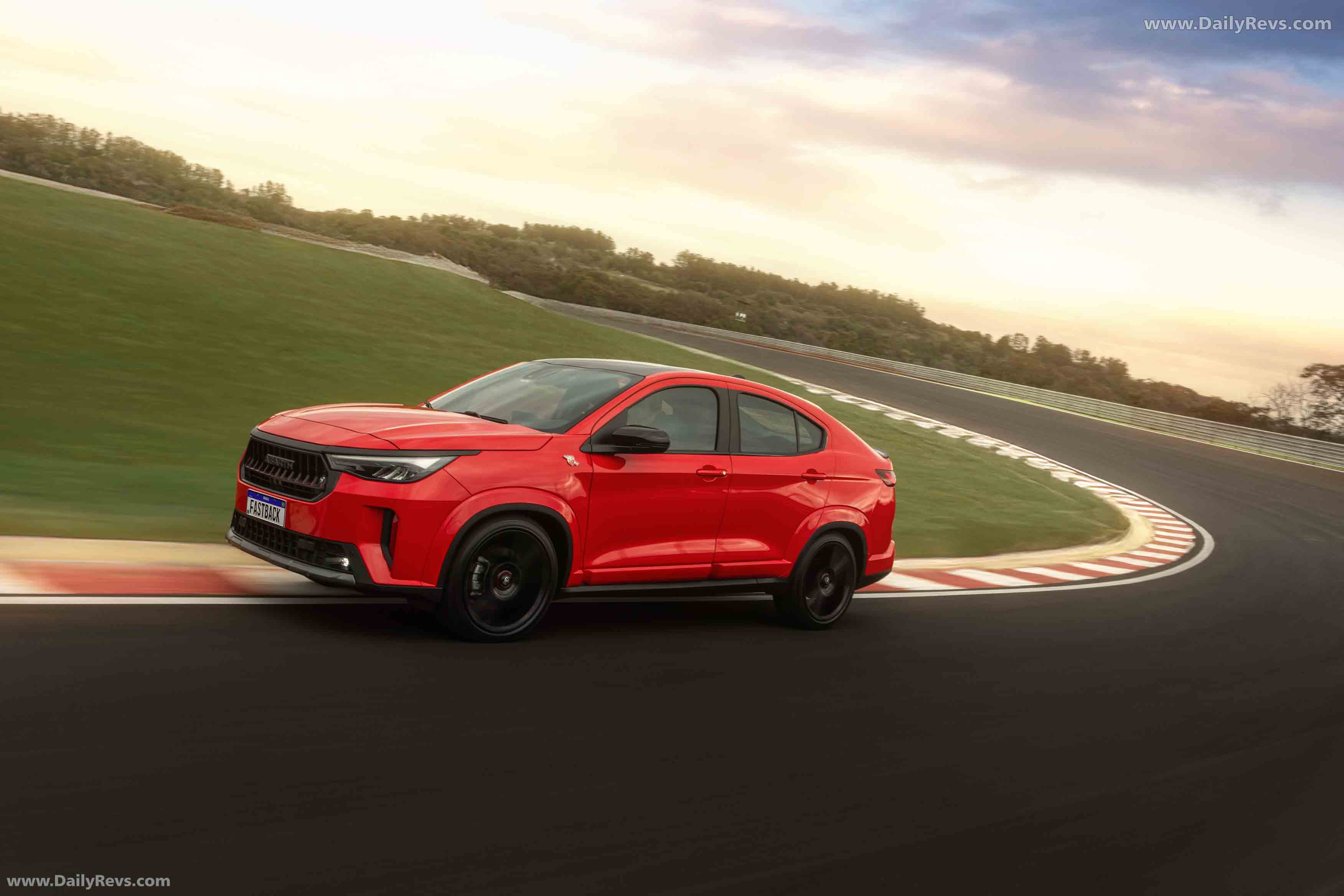 2026 Fiat Fastback Abarth Side View
