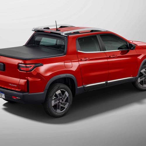 2026 Fiat Toro Volcano Flex Rear View