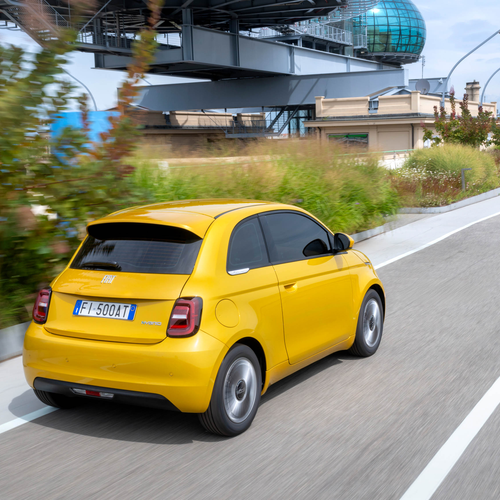2026 Fiat 500 Hybrid POP Rear View
