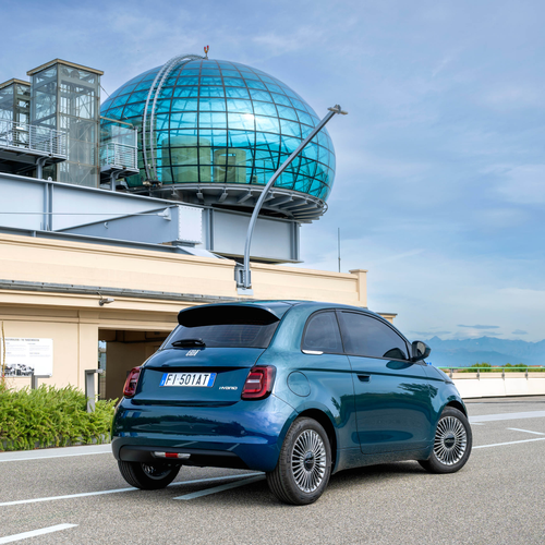 2026 Fiat 500 Hybrid ICON Rear View