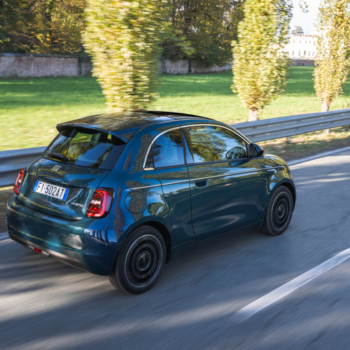 2026 Fiat 500 Hybrid ICON Rear View