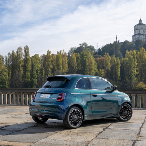 2026 Fiat 500 Hybrid ICON Rear View
