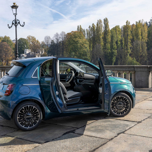 2026 Fiat 500 Hybrid ICON Rear View