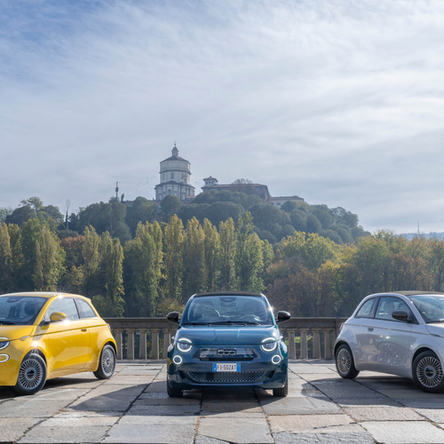 2026 Fiat 500 Hybrid La Prima Front View