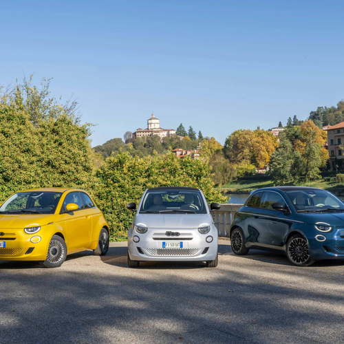 2026 Fiat 500 Hybrid La Prima Front View
