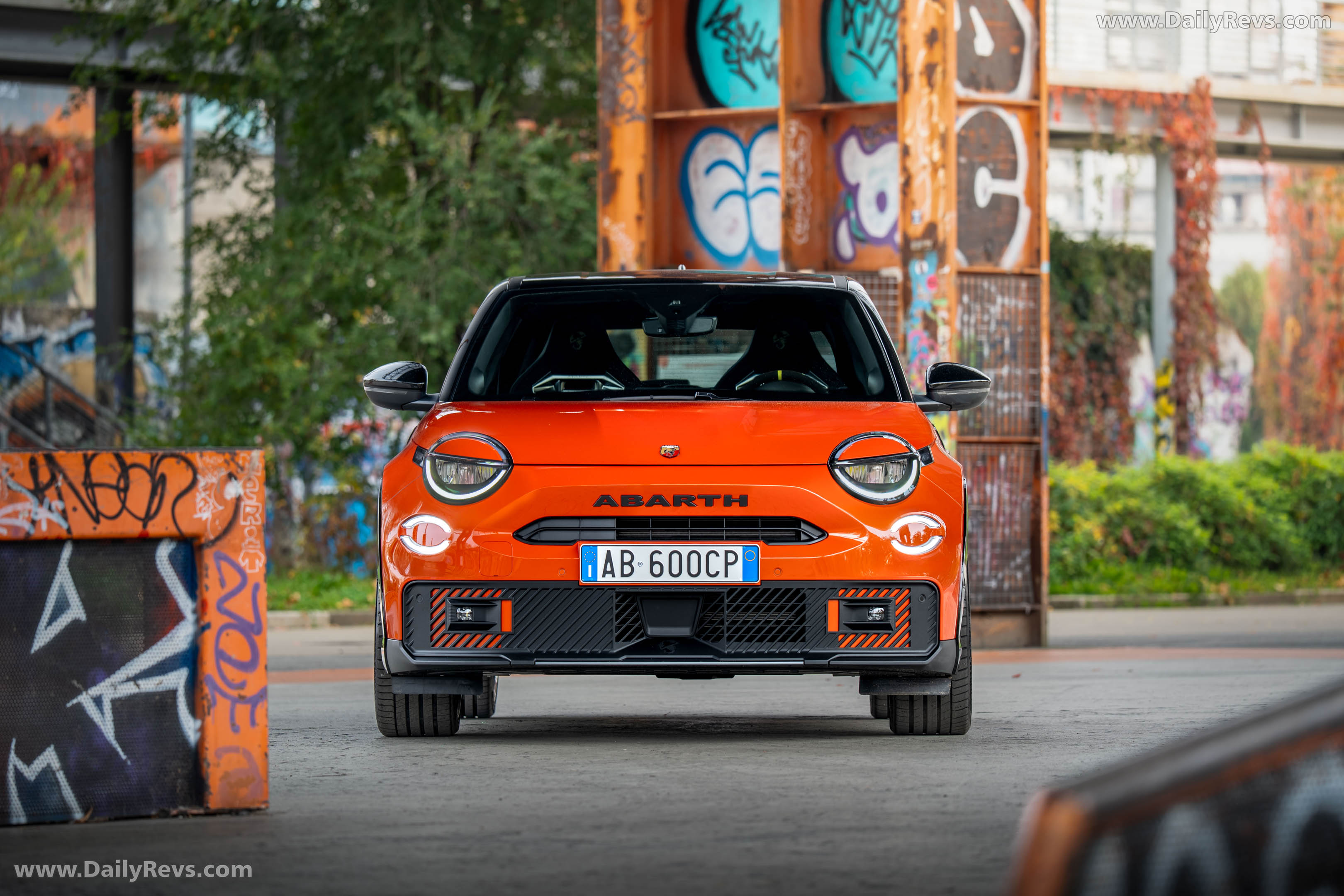 2025 Fiat Abarth 600e Competizione Front View