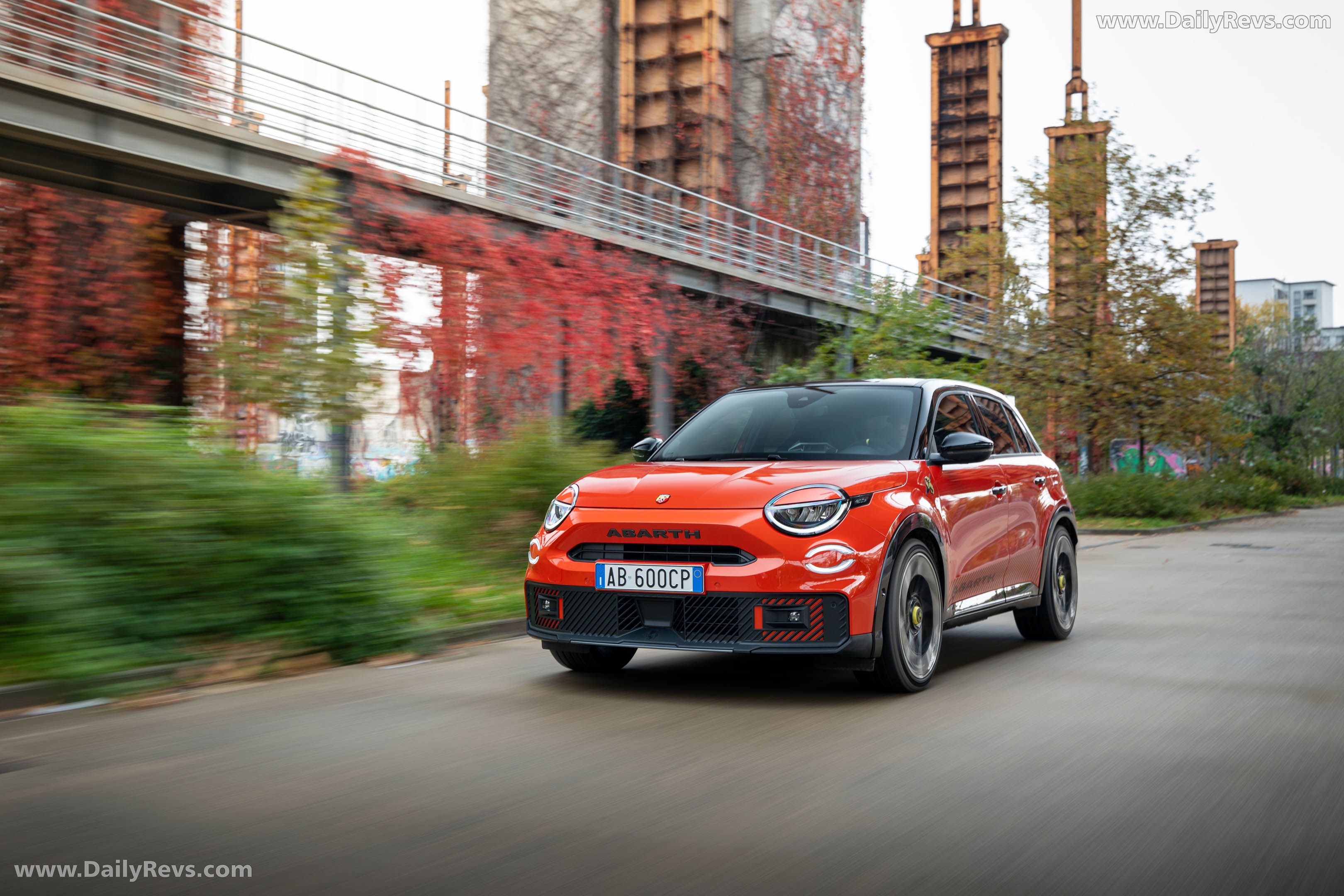 2025 Fiat Abarth 600e Competizione Front View