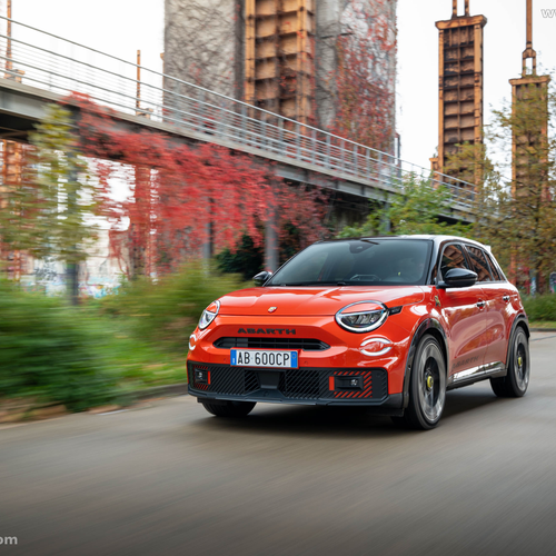 2025 Fiat Abarth 600e Competizione Front View