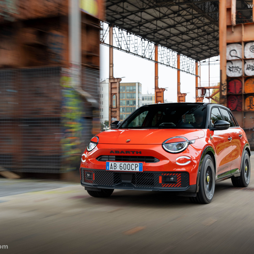 2025 Fiat Abarth 600e Competizione Front View