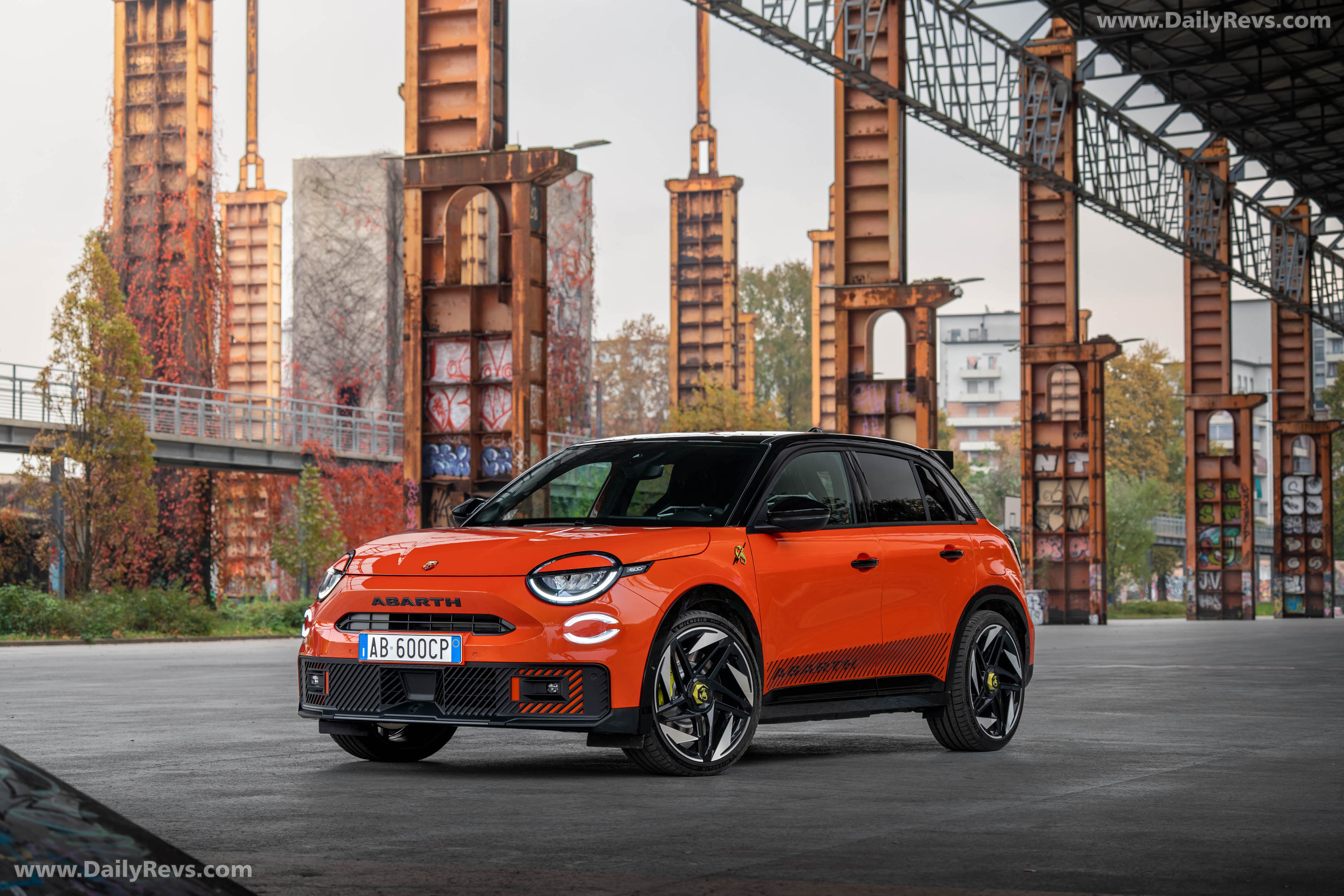 2025 Fiat Abarth 600e Competizione Front View