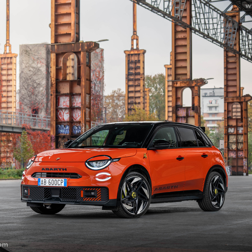 2025 Fiat Abarth 600e Competizione Front View