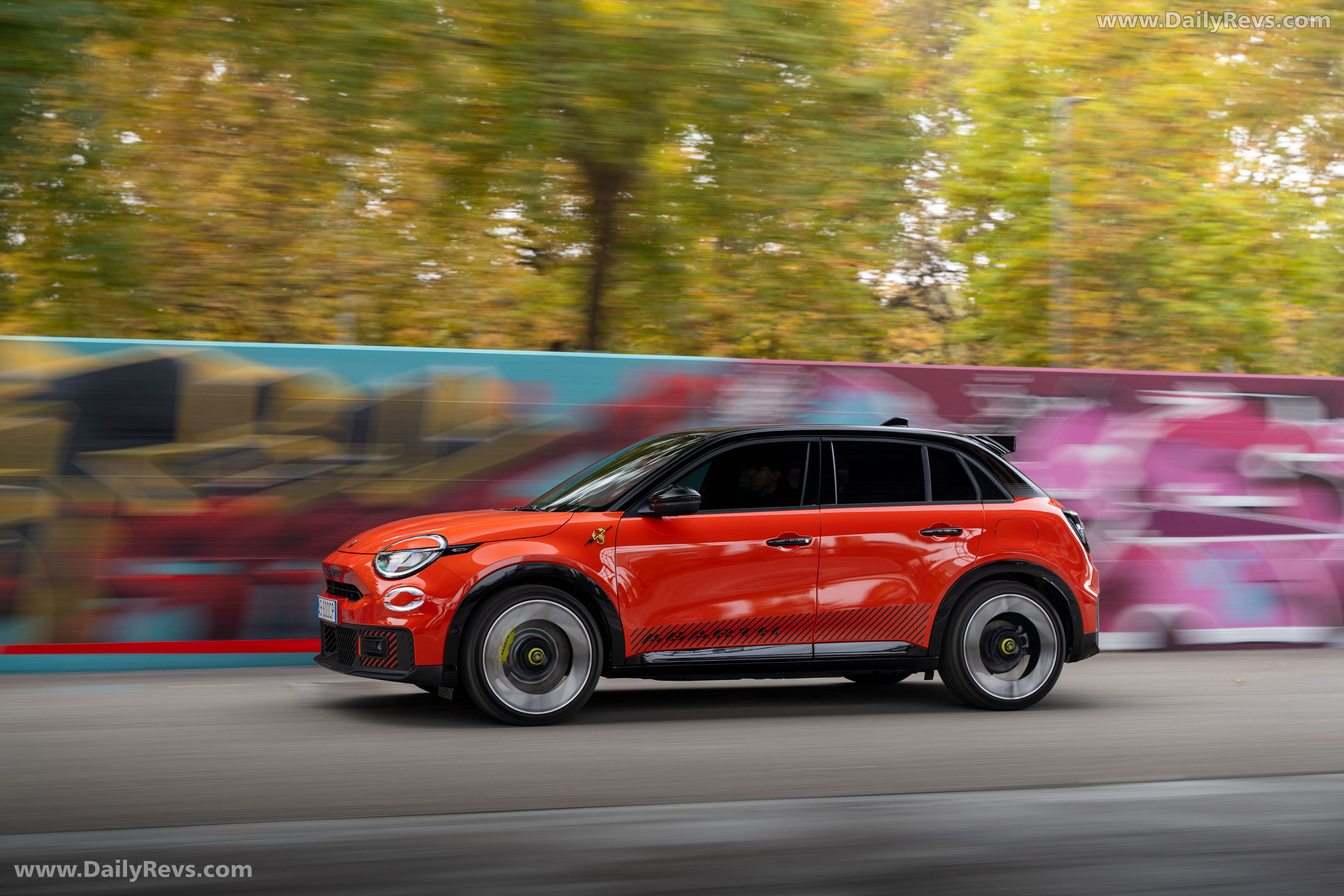 2025 Fiat Abarth 600e Competizione Side View