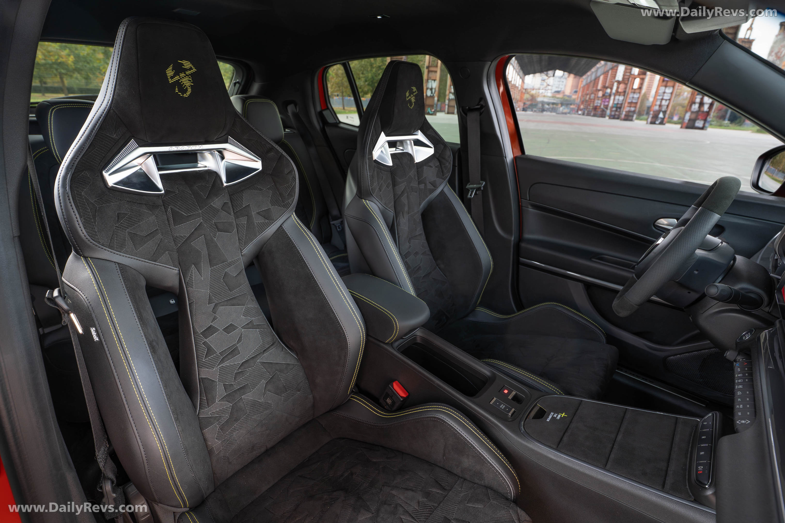 2025 Fiat Abarth 600e Competizione Interior