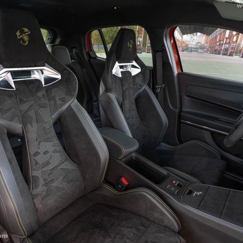2025 Fiat Abarth 600e Competizione Interior