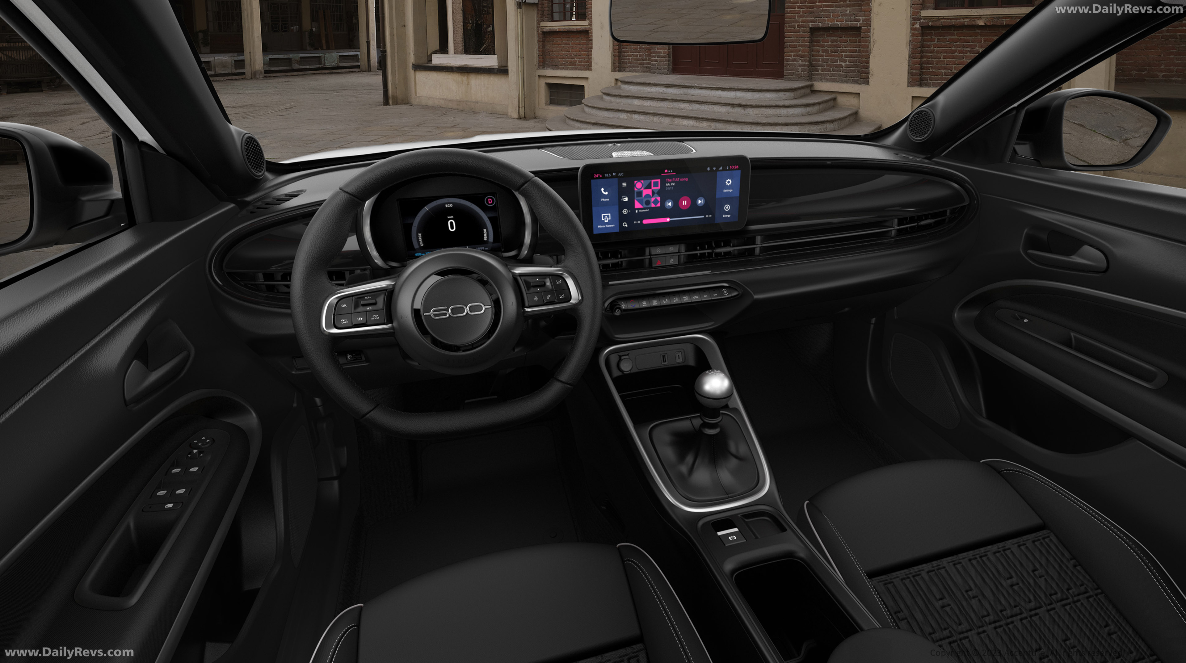 2026 Fiat 600 Street Launch Edition Interior