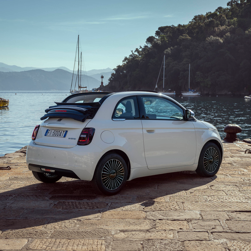 2026 Fiat 500 Dolcevita Rear View