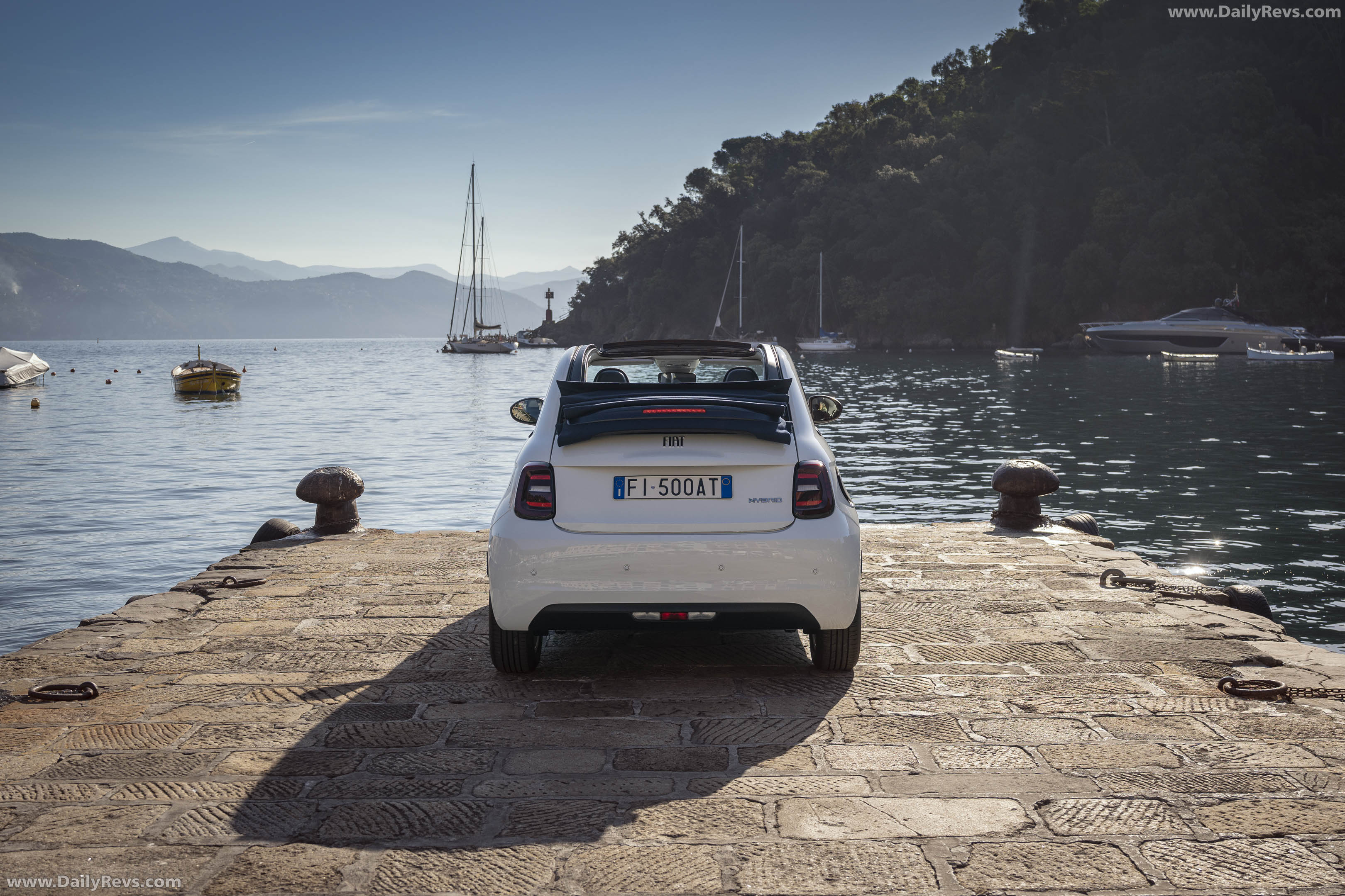 2026 Fiat 500 Dolcevita Rear View