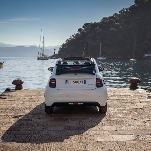 2026 Fiat 500 Dolcevita Rear View